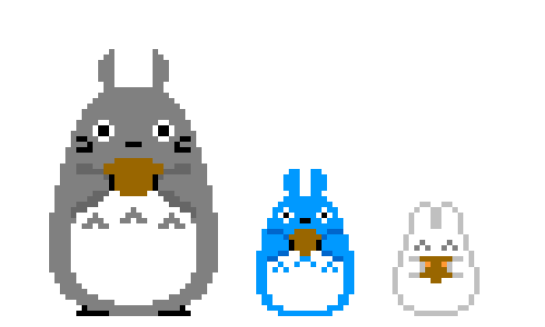 Totoro and his acorn